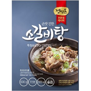 초원 정성온 소갈비탕 냉동 간편조리, 600g, 20개