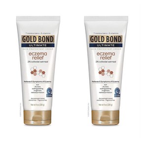 골드 본드 얼티메이트 엑지마 릴리프 로션 226g 2팩 Gold Bond Ultimate Skin Potectant Hand Ceam, 2개