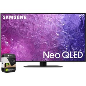 삼성 QN55QN90CAFXZA 55인치 네오 QLED 4K 스마트 TV 2023 번들 1년 CPS 강화 보호팩 포함, 55-Inch