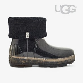 어그 재팬 드리즐리타 클리어 블랙 레인부츠 니트 UGG W Dizlita Clea 일본한정