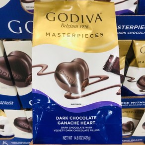 코스트코 고디바 초콜릿 다크 마스터피스 421g GODIVA 하트 초콜렛