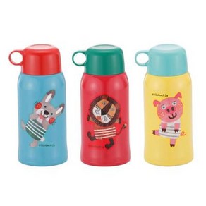 타이거 빨대 원터치 보온 보냉병 MBR-T06G AR, 토끼, 600ml