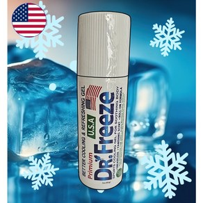 DR.Freeze Primium 닥터프리즈 프리미엄 USA 스포츠 쿨링 롤타입 근육통 파스