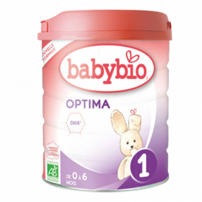 BABYBIO 베이비비오 옵티마 1단계 분유 800g (0-6개월), 1개