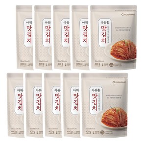 아워홈 아삭 맛김치, 400g, 10개