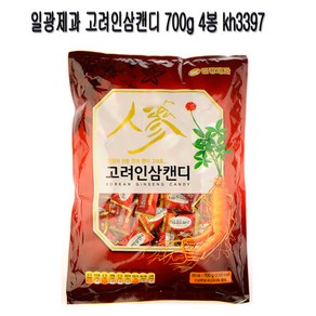 일광제과 고려인삼캔디 700g 4봉kh3397, 4개