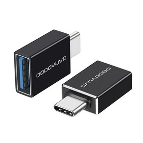 바라보고 OTG C타입 10Gbps USB 3.2 젠더, 2.83cm, 블랙, 1개