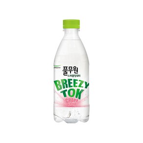 풀무원샘물 탄산음료 브리지톡 자몽 500mL, 20개