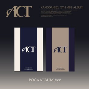 (POCA) 강다니엘 (KANGDANIEL) - ACT (미니앨범 5집) (2종 세트)