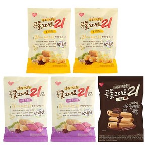 구워만든 곡물그대로21 150g 3종 5개입 세트 (오리지널2 + 자색고구마2 + 초코), 1세트