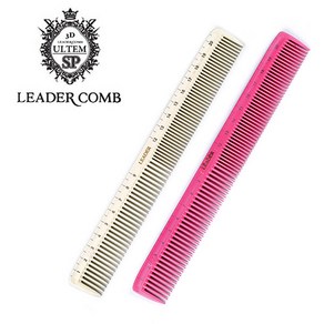 LEADER COMB 리더 124 올템 가이드(눈금) 커트빗 210mm, 1, 리더 No124 화이트, 1개