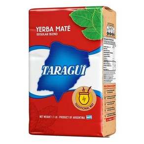 Taagüi Yeba Mate와 스템 포함 500g 11파운드 레드 팩, 1개, 1개입