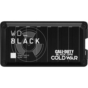 WDBLACK Westen Digital 4TB P50 게임 드라이브 SSD 휴대용 외장 솔리드 스테이트 Playstation Xbox PC 및 Mac과 호환 최대 2000MBs, 1TB_Game Dive Call of Duty Sp