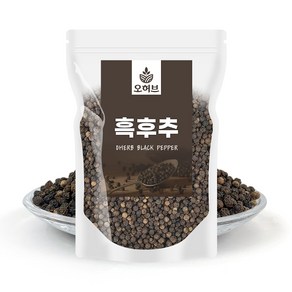 오허브 흑후추 통후추 알후추 블랙페퍼 500g, 1개