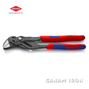 크니펙스 플라이어렌치 흑색도금 86-02-250 크니팩스 KNIPEX SB, 1개