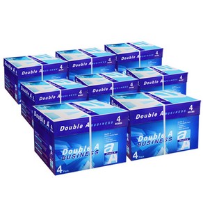 [더블에이] A4 복사용지(A4용지) 75g 2000매 8BOX, 상세 설명 참조, 8박스