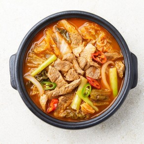 [그리팅] 동물복지 돼지고기 듬뿍 김치찌개 (2인분), [00001] 단일속성, 1개