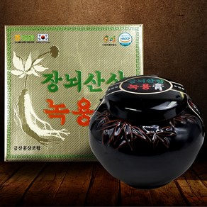 장뇌산삼 녹용고 1000g 부모님선물 명절선물용, 1박스, 1kg