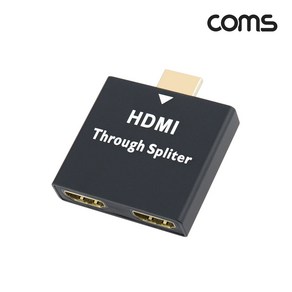 Coms HDMI 무전원 분배기 1:2 근거리 전용 IF957