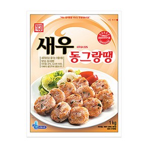 [한성마트] 한성 새우 동그랑땡 1KG, 1개