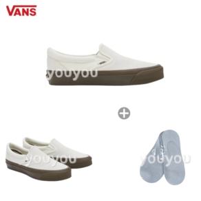 [YUYU] Vans 반스 Slip-on 슬립온 리이슈 98 검 + 페이크삭스 1P