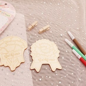 나성 우드 카네이션 DIY SET 카네이션만들기, 1set