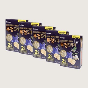 닥터헬퍼 목청 도라지/목청 목캔디 사탕, 45g, 5개