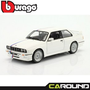 브라고 1:24 BMW E30 M3 - 화이트, 1개