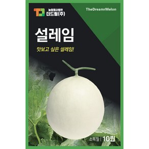 더드림 설레임 멜론씨앗 멜론종자 / 맛보고싶은 설레임 백자멜론 멜론씨, 1개