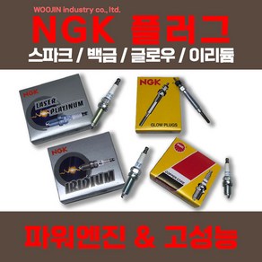 [NGK 점화플러그]스포티지 포텐샤(2.0) 세피아 크레도스(2.0) 세피아 레오 누비라 라노스 레조 매그너스(BKR6E-11 BKR6E11) - 세트(4ea), 1개