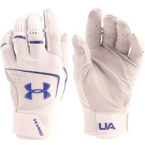 UNDER ARMOUR [1341978] 언더아머 야드 배팅장갑 (백+청), 1개