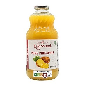 LAKEWOOD Pineapple Juice 32 FZ LAKEWOOD 파인애플 주스 32 FZ, 946ml, 1개