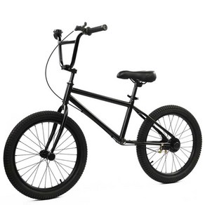 BMX 자전거 입문용 익스트림 묘기 아크로바틱 초보용, 16인치 곡선핸들, 1개