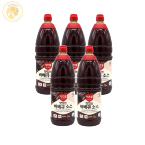 CJ 이츠웰 바베큐소스, 2kg, 5개