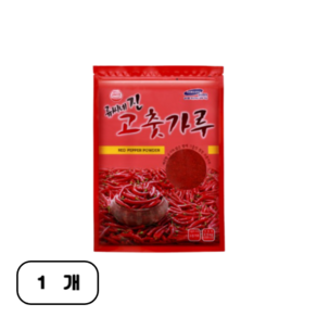 류씨네 중국산 진고춧가루 중식용, 1kg, 1개