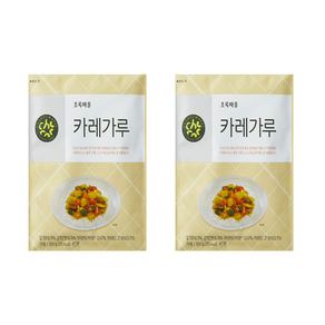 초록마을 카레 가루, 100g, 2개