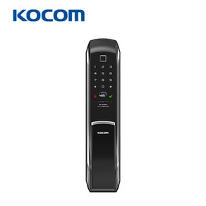 코콤 지문인식 푸시풀 손잡이 있음 도어락 KDL-B9300FS, 고객직접설치