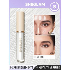 쉬글램 sheglam 라이크 매직 컬러 코렉팅 화이트 코렉터 리퀴드 컨실러 브라이트닝, 1개