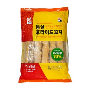 사조 오양 통살 후라이드 꼬치 1.3kg 닭꼬치, 1개