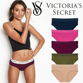 [미국직배송] Victoria's Secret 빅토리아 시크릿 힙허거 로고 코튼 팬티