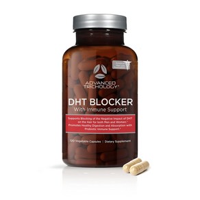 DHT Blocker - Hair Growth Supplement for Genetic Thinning for Men and Women | Approved* by America