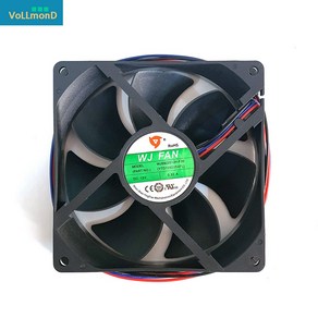 쿨링팬 92mm 12V 24V 25T 2000RPM 3000RPM 볼베어링펜, 12볼트 3000RPM, 1개