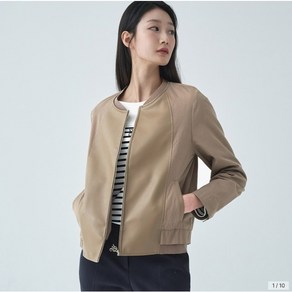 [지센창원]여성 패치 봄버형 코트 LCCAO224