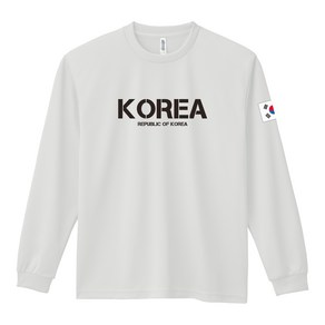 2023년 NEW 대한민국 KOREA 남여공용 기능성 쿨론 긴팔티