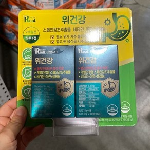 리얼닥터 위건강 600mg x 30캡슐 x 2입, 30정, 2개