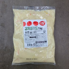 식자재왕 대용량 감자샐러드 (냉장), 1개, 1kg