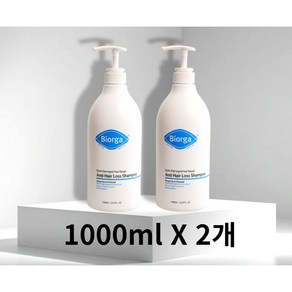 [best] 바이오가 바이오틴 손상모발개선 탈모완화 샴푸 1000ml 바이오틴탈모샴푸 탈모샴푸 바이오틴샴푸 비오틴샴푸 손상모발 건강모발, 1개, 2L