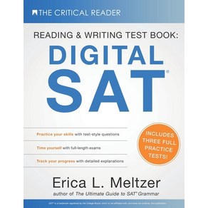 (영문도서) Reading & Witing Test Book: Digital SAT(R) Papeback, Citical Reade, English, 9798987383520