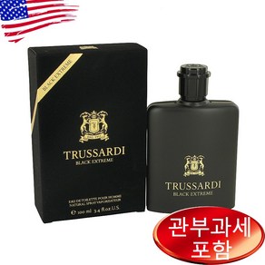 Tussadi Black Exteme 3.4 oz MEN 트루사르디, 1개, 100ml