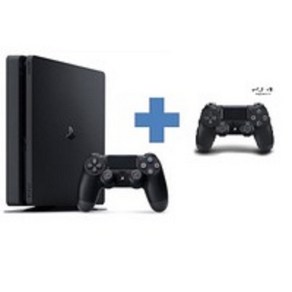 소니 PS4 플레이스테이션4 슬림 블랙 2218B 1TB 추가듀얼쇼크 2인구성 밀봉 새제품, PS4 플레이스테이션4 슬림 블랙 2218B 1TB 추가 듀얼쇼크 새제품